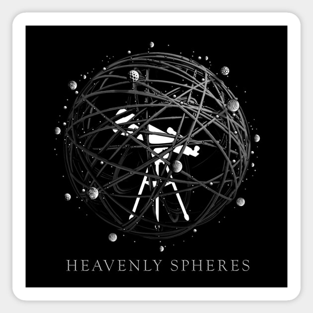 Heavenly Spheres Sticker by eranfowler
